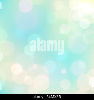 Festliche farbigen Hintergrund von blauen Farben mit Bokeh unscharf gestellt Lichter. Raster-Version. Stockfoto