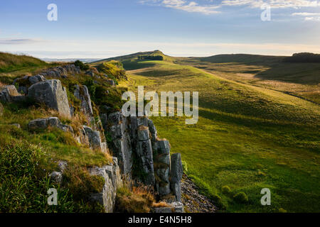 Hoher Schild Crag Stockfoto