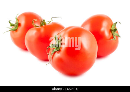Reife rote Tomaten Stockfoto