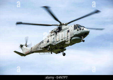 Königliche Marine Agusta Westland EH101 Merlin HM1 ZH858 Stockfoto
