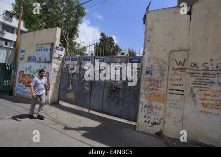 Gaza-Stadt, Gazastreifen, Palästinensische Gebiete. 15. Juli 2014. © ZUMA Press, Inc./Alamy Live News Stockfoto