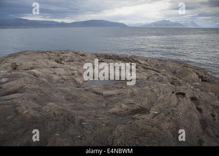 Seeküste, Bodo, Nord-Norwegen Stockfoto