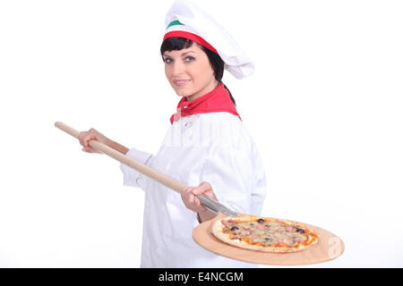 Pizzaofen Stockfoto