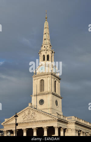 St Martins Feld Trafalgar Square Stockfoto