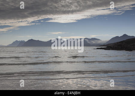 Meer, Lofoten Inseln, Norwegen Stockfoto