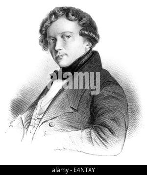 Joseph Isidore Samson, 1793-1871, ein französischer Schauspieler und Dramatiker, Stockfoto