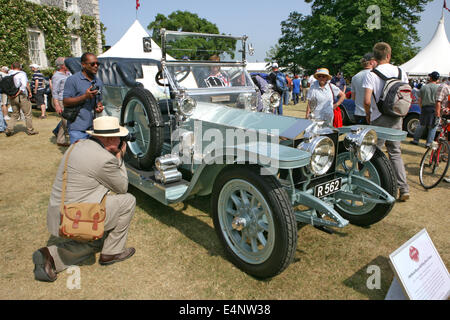 Ein 1908 Rolls-Royce Silver Dawn beim Goodwood Festival of Speed im Jahr 2013. Stockfoto