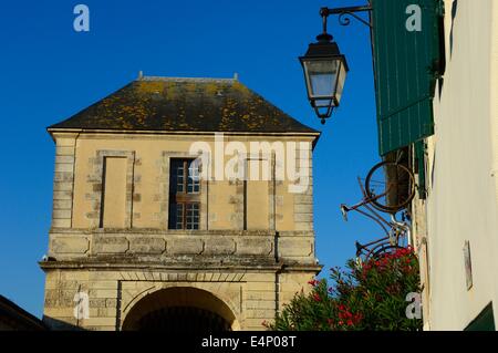 Frankreich, Charente Maritime, Ile de Ré, Saint Martin de Re, Campani Tor Teil der Vauban-Festung. Stockfoto