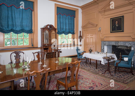 Independence Hall Interieur, Gouverneure Ratssaal, Philadelphia, USA Stockfoto