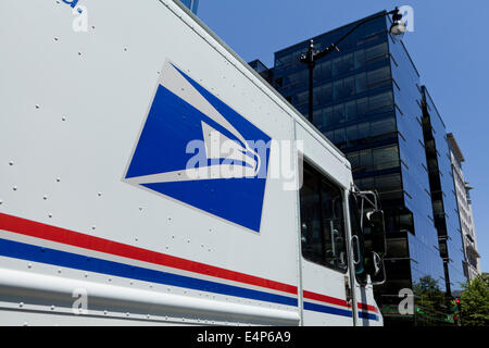US Postal Service Lieferung LKW Logo - USA Stockfoto