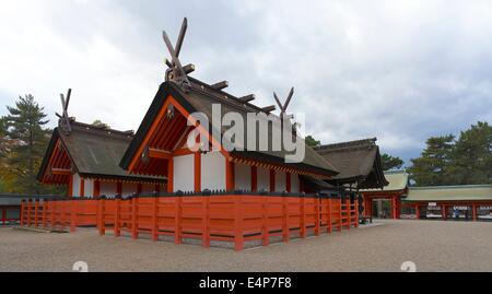 Shinto Schrein Sumiyoshi-Taisha in Ōsaka, Japan Stockfoto