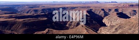 San Juan River Canyon von Alternativsäge Punkt im südlichen Utah Stockfoto