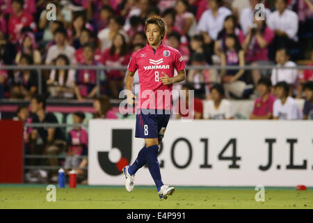 KINCHO Stadion, Osaka, Japan. 15. Juli 2014. Yoichiro Kakitani (Cerezo), 15. Juli 2014 - Fußball /Soccer: 2014 J.LEAGUE 1.Division zwischen Cerezo Osaka 1-2 Kawasaki Frontale im KINCHO Stadium, Osaka, Japan. © AFLO/Alamy Live-Nachrichten Stockfoto