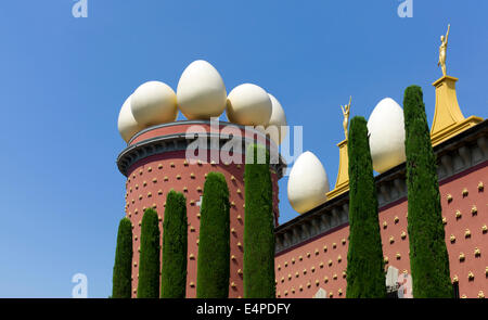 Dalí Theater und Museum, Figueres, Katalonien, Spanien Stockfoto