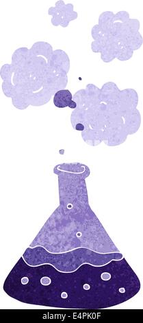 Cartoon-Wissenschaft-Chemie Stock Vektor