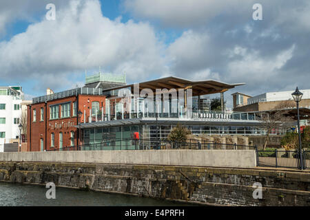 Der Mount Stuart Public House in Cardiff Bay, South Wales UK Stockfoto