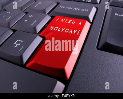 Bild einer Tastatur mit schönen Symbolen. Stockfoto