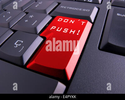 Bild einer Tastatur mit schönen Symbolen. Stockfoto