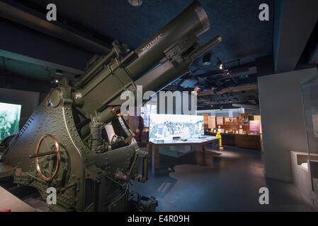 Imperial War Museum (IWM), Lambeth, London UK. 16. Juli 2014. Neue erste Welt Krieg Galerien öffnen anlässlich der Hundertjahrfeier von WW1. Bildnachweis: Malcolm Park Leitartikel/Alamy Live-Nachrichten Stockfoto