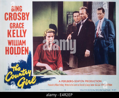 DAS Land Mädchen 1954 Paramount Film mit Grace Kelly, Bing Crosby und William Holden Stockfoto