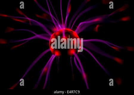 Plasma-ball Stockfoto