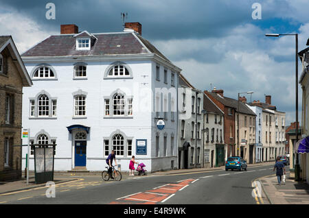 UK, Herefordshire, Leominster, Broad Street, Pinsley House, bed &amp; breakfast Guest House Stockfoto