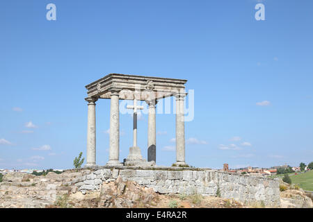 Los Cuatro Postes (vier Stangen), Ávila, Kastilien und Leon, Spanien Stockfoto