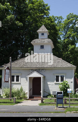 Postamt, Old Deerfield AKA historische Deerfield. Massachusetts, USA. Stockfoto