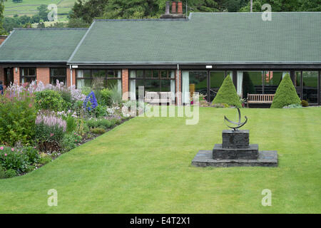 Holehird Gärten im Lake District, Heimat der Lakeland Horticultural Society Stockfoto