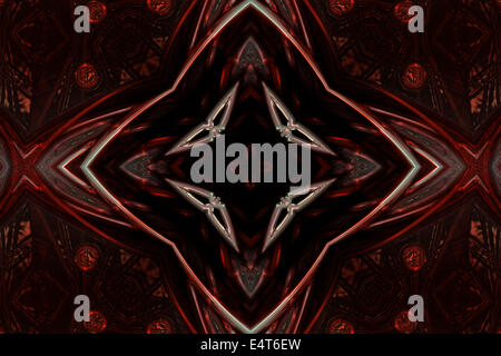 Wunderbar abstrakt dargestellt Glas Objekt Stockfoto