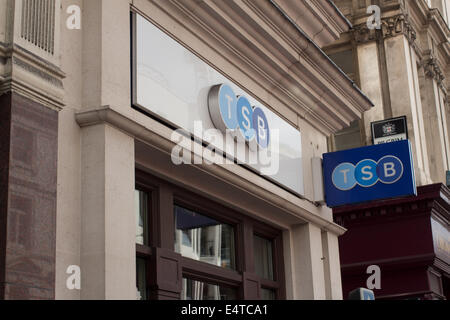 TSB Bank logo Stockfoto