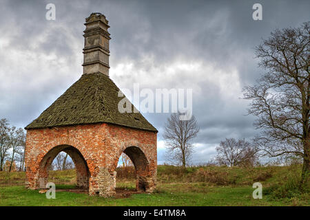 Im Alter von der alten Burg XVI. Janusz Ofen Ostrog. Ostrog. Ukraine Stockfoto