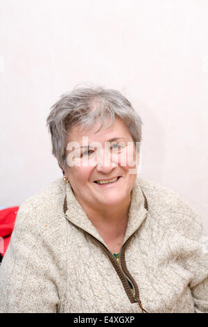 Porträt einer älteren Frau Stockfoto