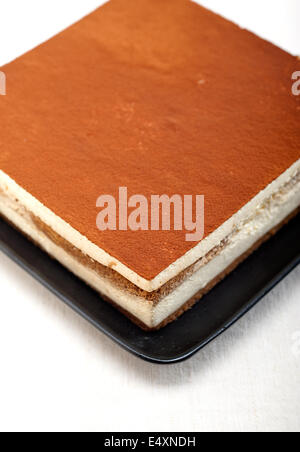 hausgemachte Tiramisu dessert Stockfoto