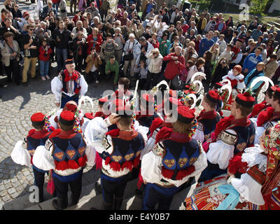 Folklore-Festival - Ritt der Könige Stockfoto