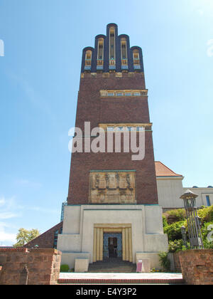 Hochzeitsturm in Darmstadt Stockfoto