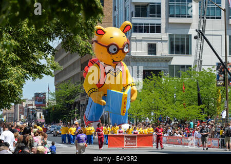 Street Parade am Vortag das Indianapolis 500 Rennen. Indianapolis, Indiana, USA. Stockfoto