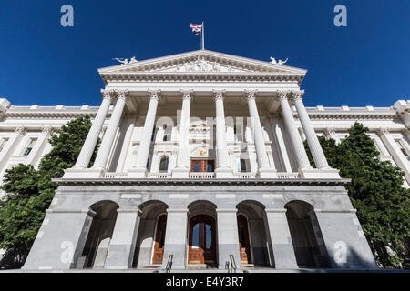 California State Capitol Gebäude im Zentrum von Sacramento. Stockfoto