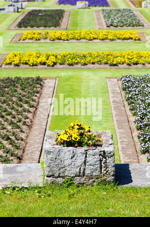 Garten der Villa Taranto Stockfoto