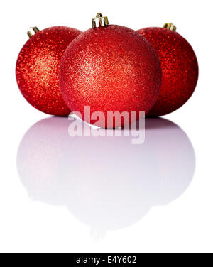 Christbaumkugeln Stockfoto