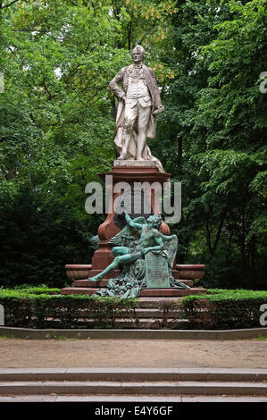 Gedenkstätte Gotthold E. Lessing Berlin Deutschland Stockfoto