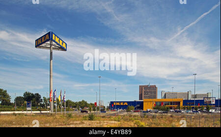 IKEA Niederlassung Berlin Stockfoto