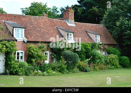 Englische Landhäuser Stockfoto