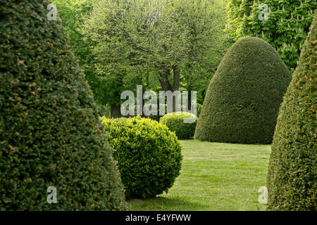 Park von Schloss Esterhazy in Nordungarn Stockfoto