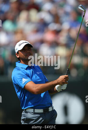 JASON DAY BRITISH OPEN GOLF CHAMPIONSHIP ROYAL LIVERPOOL GOLF CLUB HOYLAKE ENGLAND 17. Juli 2014 Stockfoto