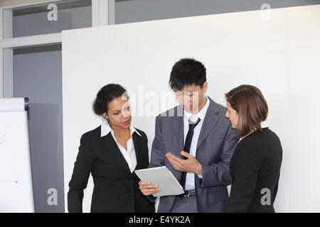 Business-Team eine Diskussion Stockfoto