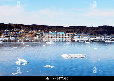 Ilulissat, Grönland Stockfoto