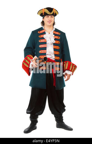 Mann in Militäruniform Stockfoto