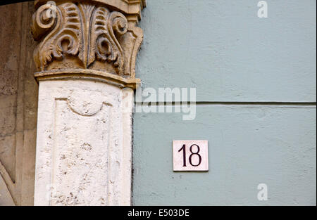 Nummer 18 in Sopron im Norden Ungarns Stockfoto