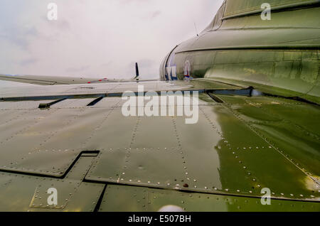 großes Flugzeug Körper Stockfoto